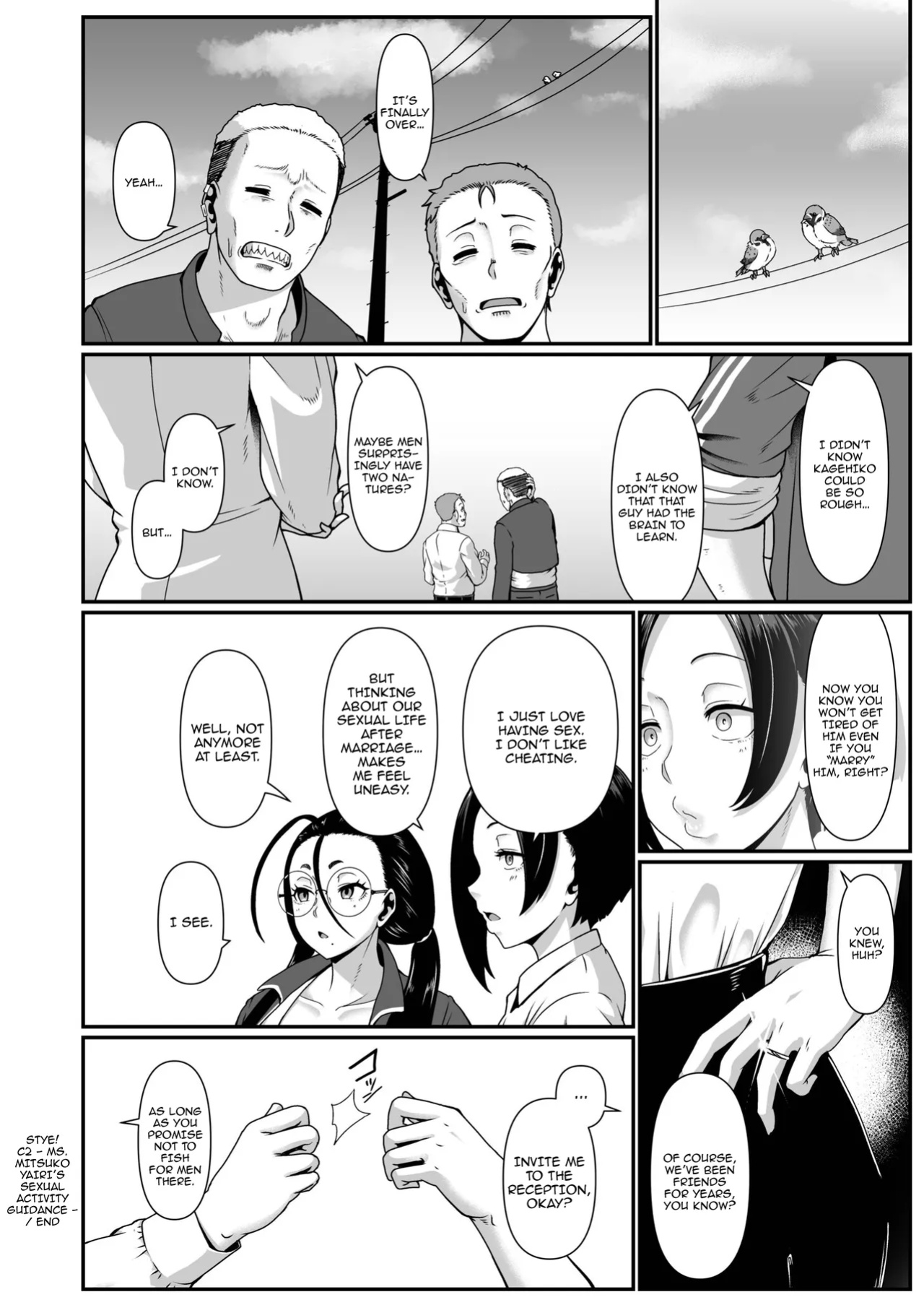 [Shiden Hiro] Yariman! (1) ~Yairi Mitsuko Sensei no Sei Katsu Shidou~ / Slut! (2) ~ Yairi Mitsuko-sensei's Life Guidance ~