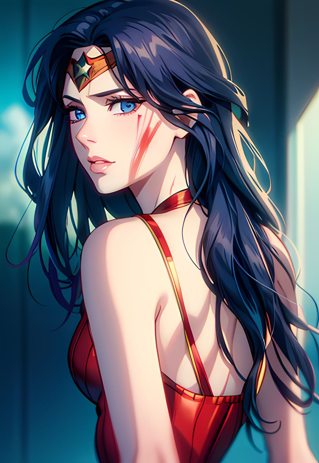 Wonder Woman by moohro [AI Generated]