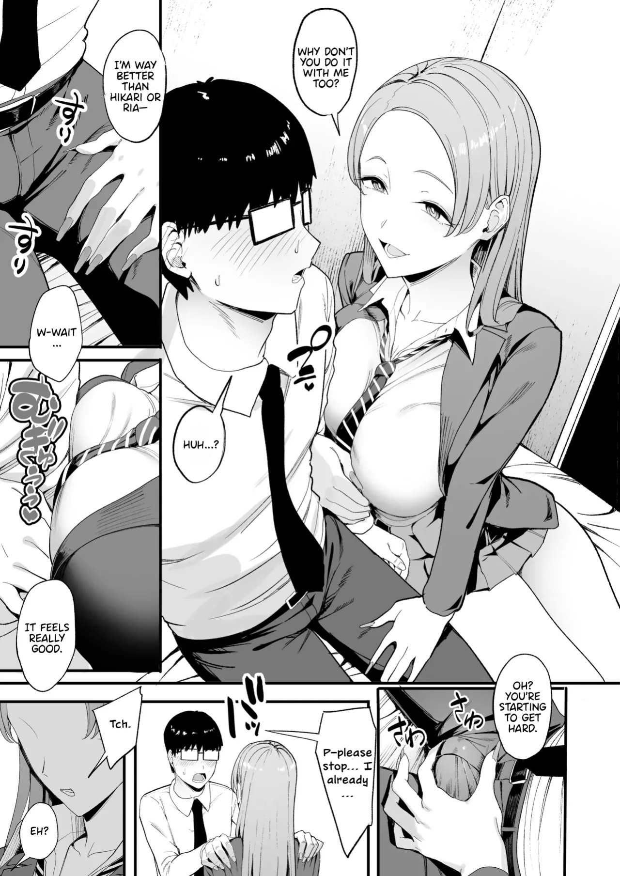 [Amagami Honpo (Manno)] Iribitari Gal ni Manko Tsukawasete Morau Hanashi 4 | The Gyaru I Hang Out with Lets Me Use Her Pussy 4 [Nipis Family]