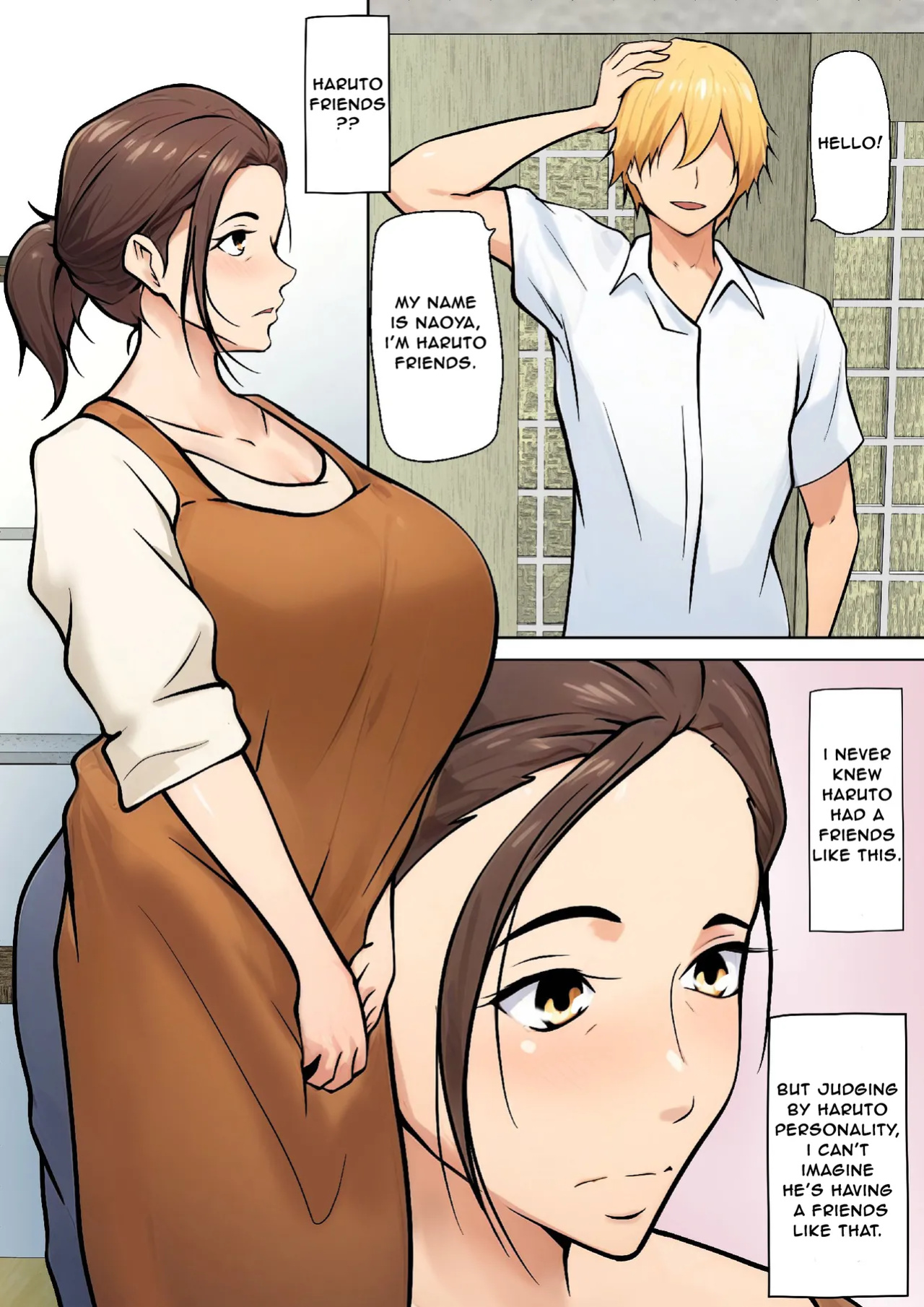 [Shimipan] PSEUDO ROMANCE WITH MY SON FRIEND [ENGLISH]