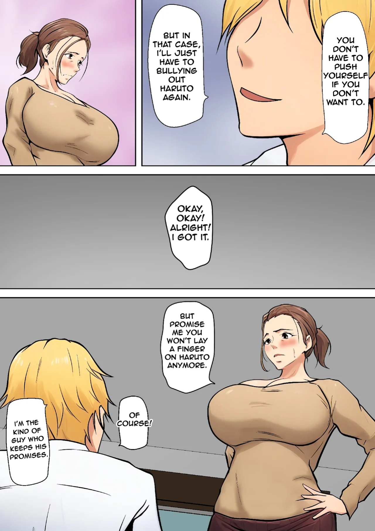[Shimipan] PSEUDO ROMANCE WITH MY SON FRIEND [ENGLISH]
