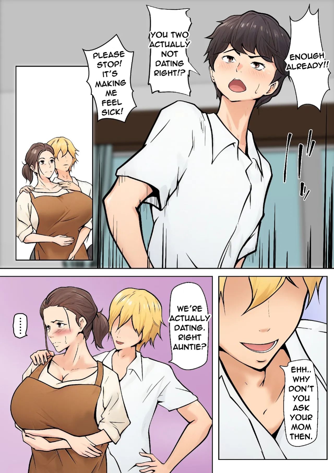[Shimipan] PSEUDO ROMANCE WITH MY SON FRIEND [ENGLISH]