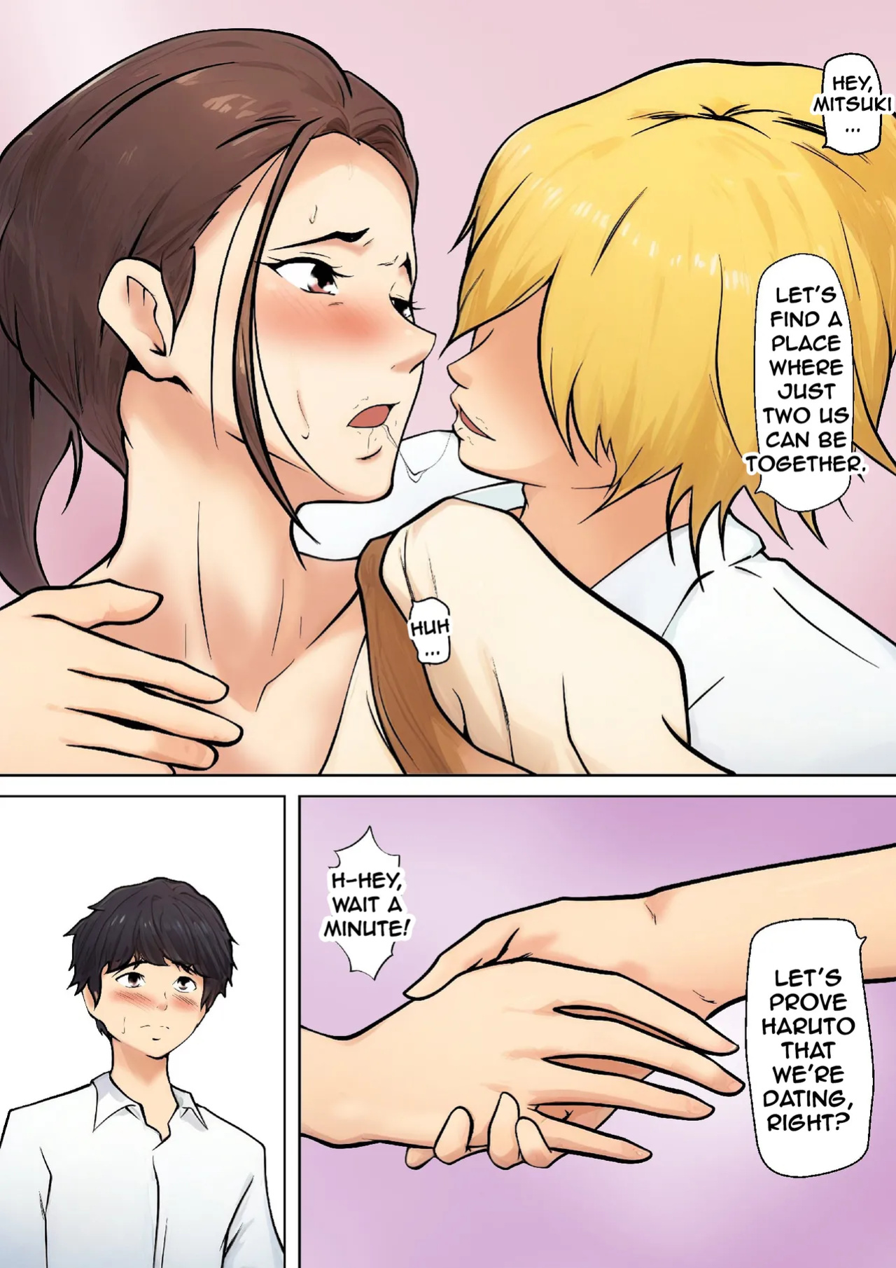 [Shimipan] PSEUDO ROMANCE WITH MY SON FRIEND [ENGLISH]