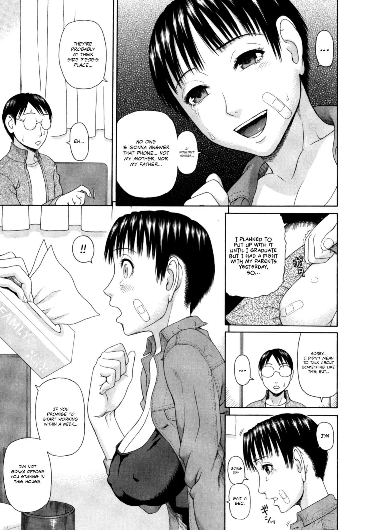 [Dakouin Saburou] Kazoku Tanran | Family Debaucheries [Omega Scans]