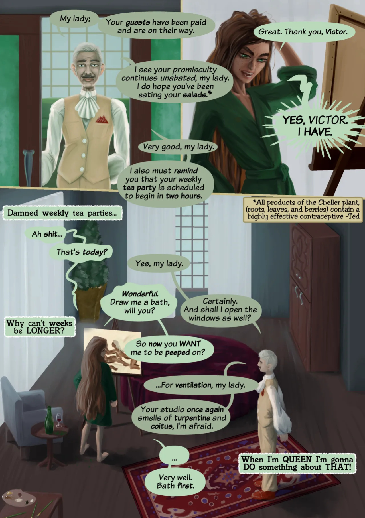 Serendipity of Three Crowns #01 "One Serendipitous Moment"