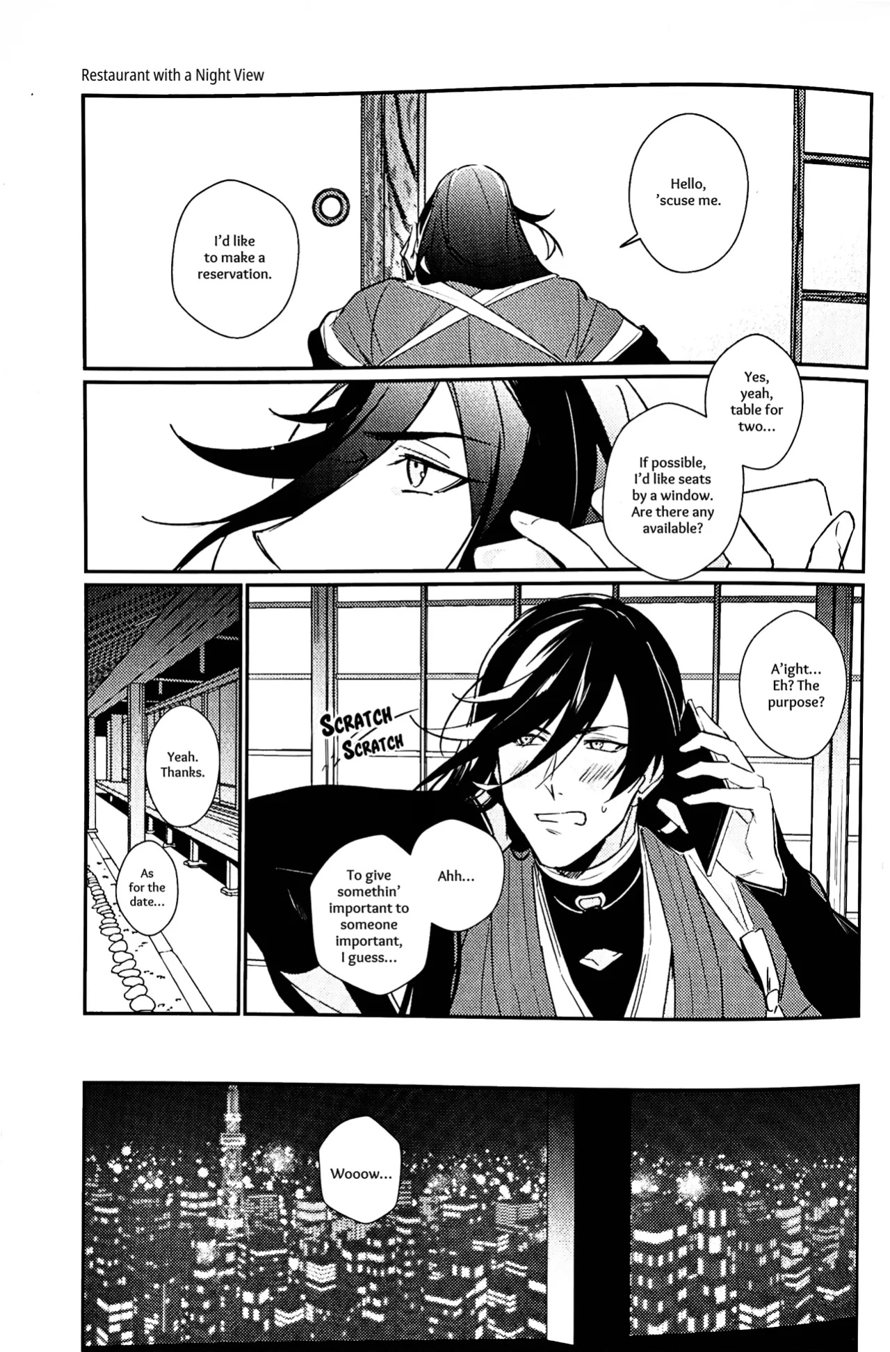 [Jibica (Hanaji)] Mimikazari Tenmatsuki | Memoirs of the Earrings (Touken Ranbu) [mayabird]