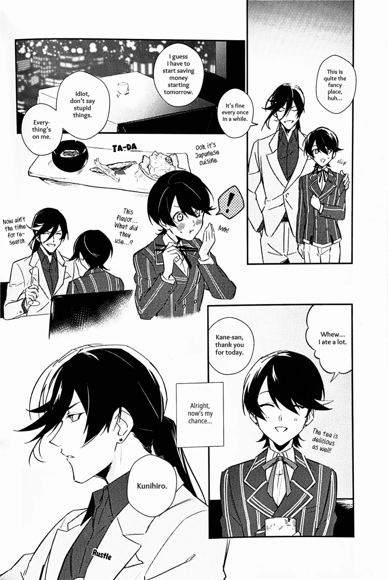 [Jibica (Hanaji)] Mimikazari Tenmatsuki | Memoirs of the Earrings (Touken Ranbu) [mayabird]