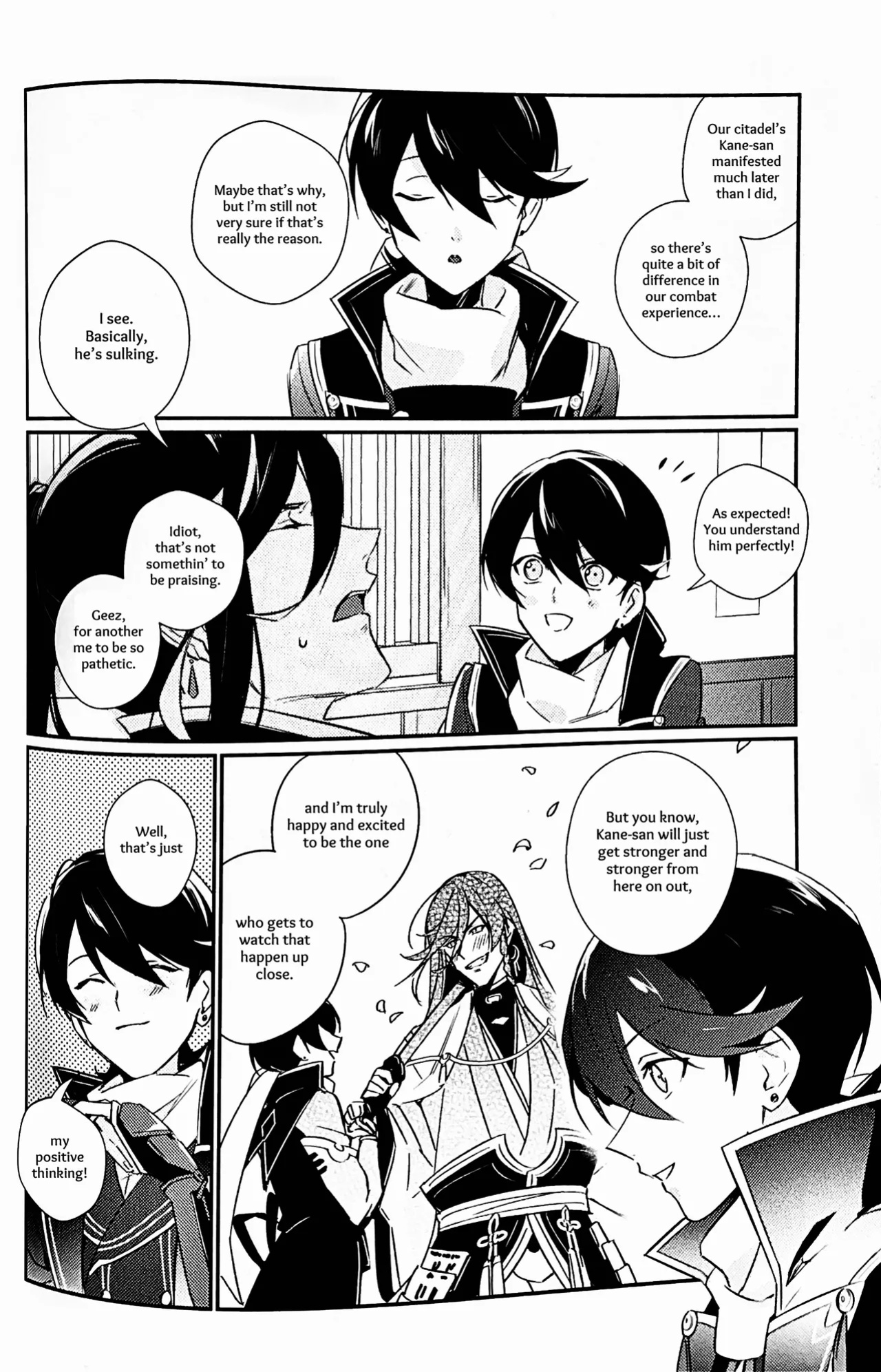 [Jibica (Hanaji)] Mimikazari Tenmatsuki | Memoirs of the Earrings (Touken Ranbu) [mayabird]