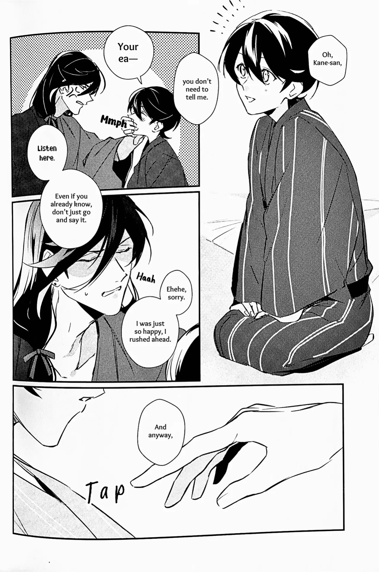 [Jibica (Hanaji)] Mimikazari Tenmatsuki | Memoirs of the Earrings (Touken Ranbu) [mayabird]