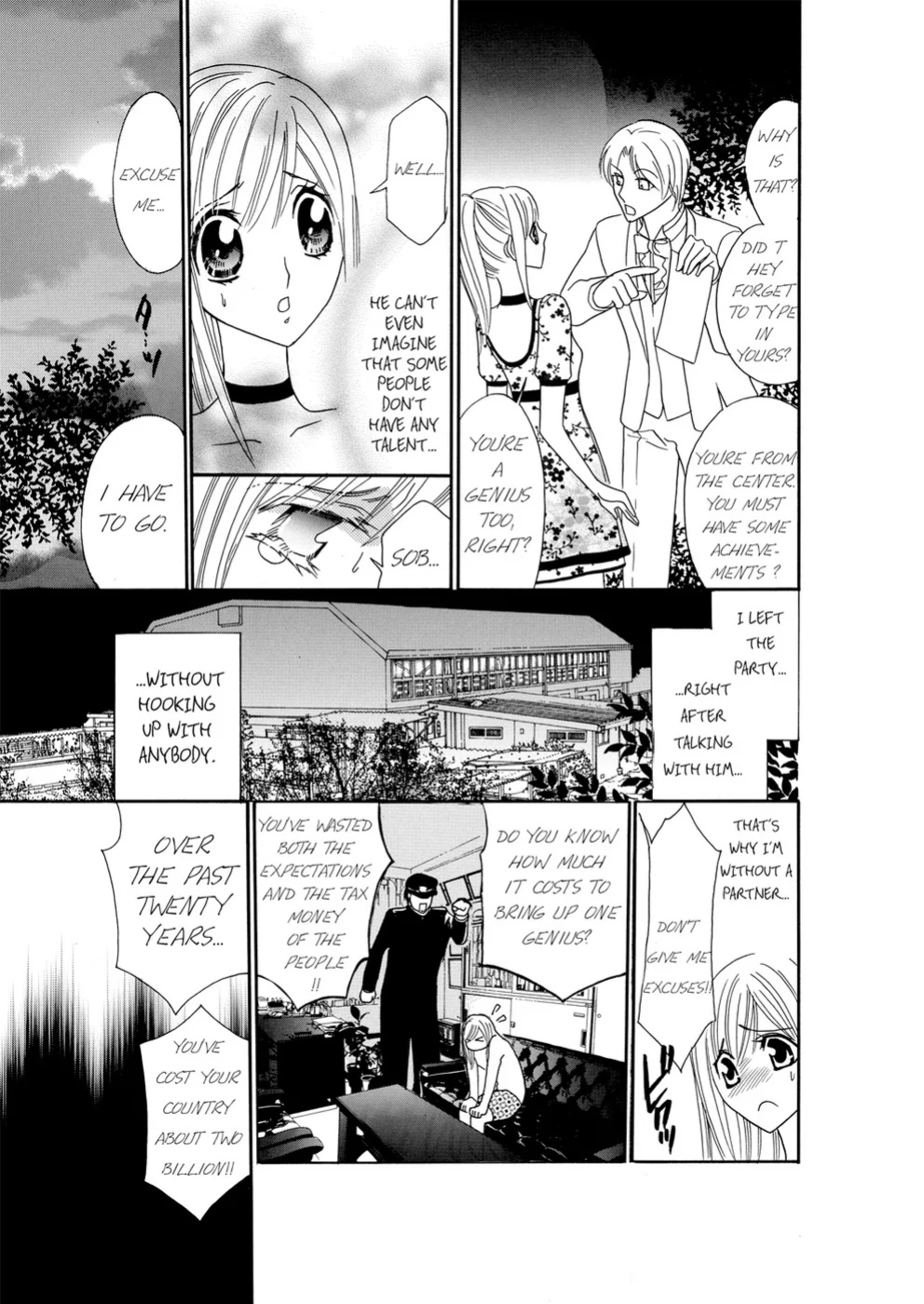 [Rio Fukuda] Kyousei § Idenshi Kouhai - Tensai no Kodane wo Harame! | Genetic Potential Chapters 1-4 (Complete)