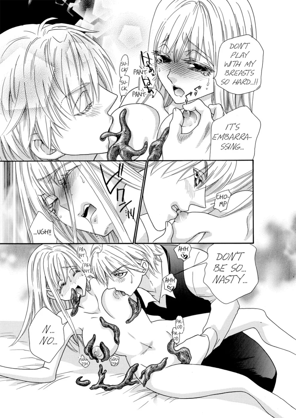 [Rio Fukuda] Kyousei § Idenshi Kouhai - Tensai no Kodane wo Harame! | Genetic Potential Chapters 1-4 (Complete)