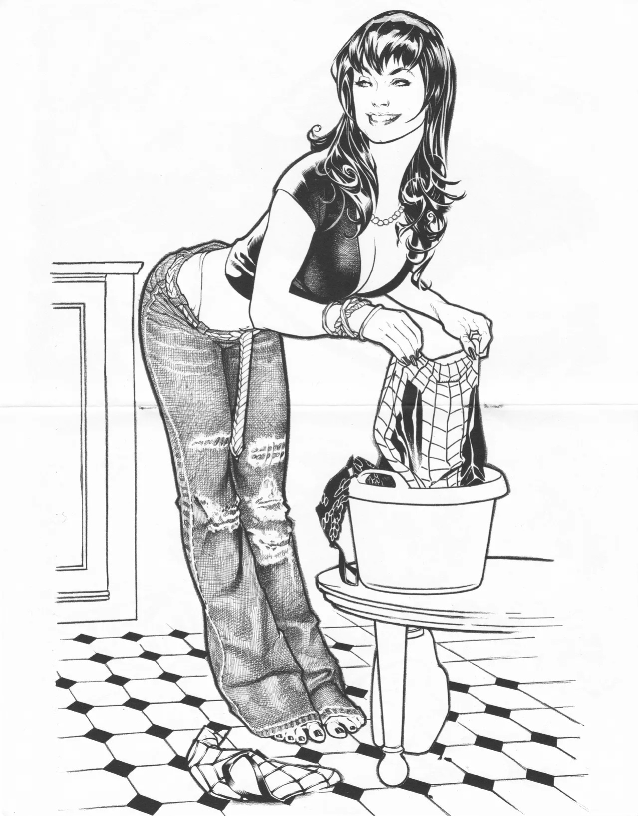 [Adam Hughes] Thongs You Know By Heart