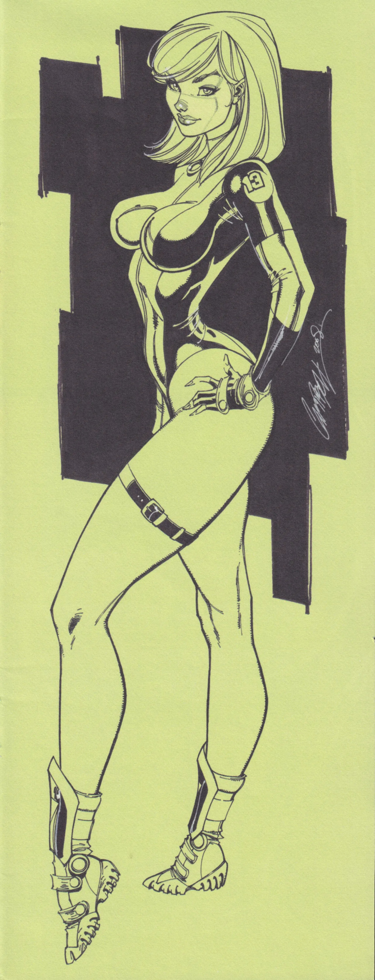 [J. Scott Campbell] Tall Sketchbook