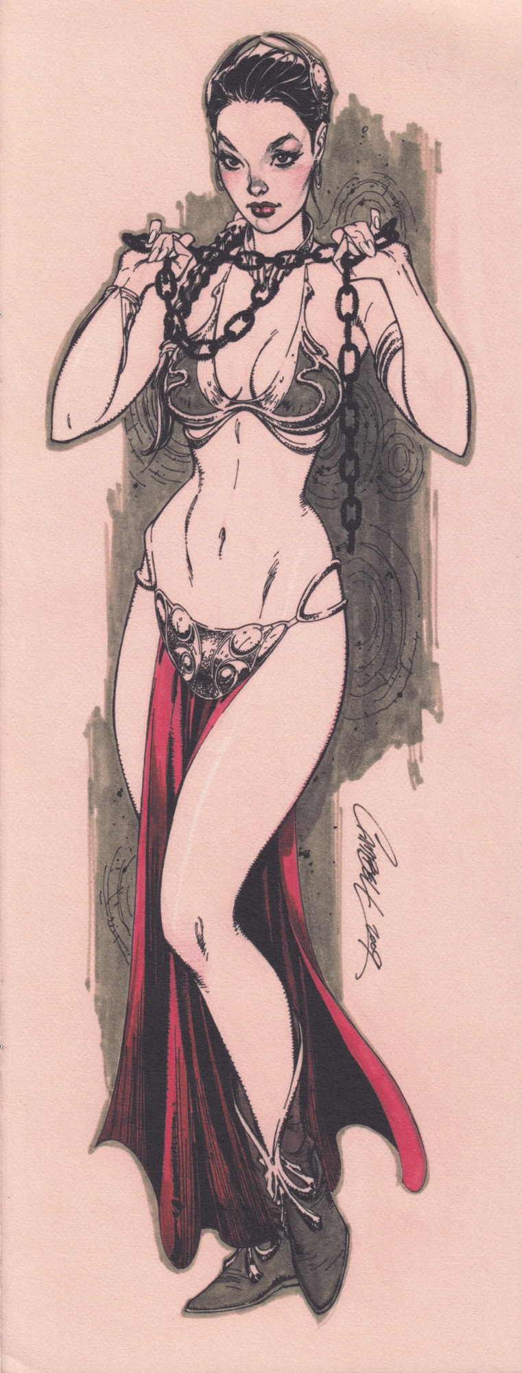 [J. Scott Campbell] Tall Sketchbook