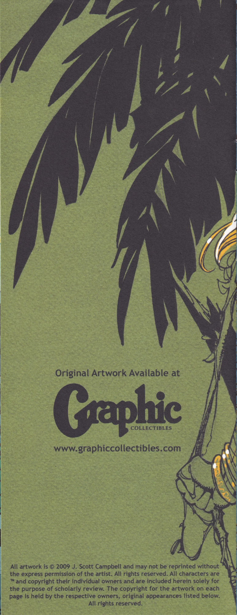[J. Scott Campbell] Tall Sketchbook