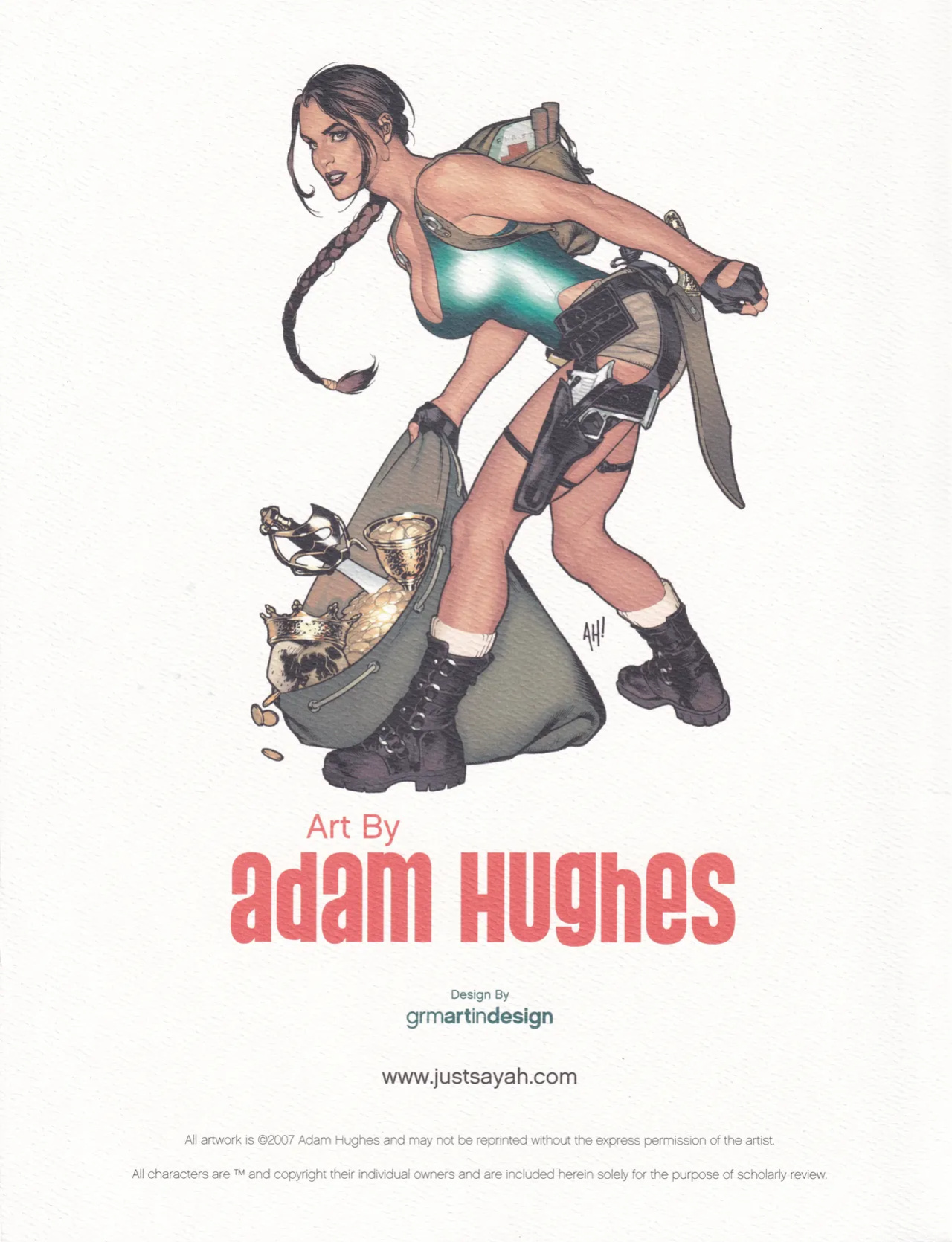 Adam Hughes 2007 Sketchbook