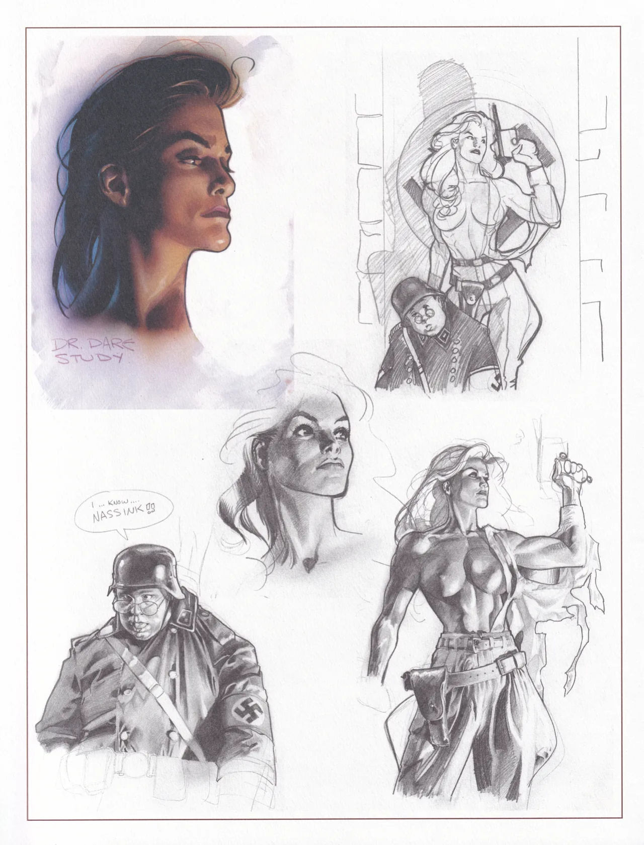 Adam Hughes 2007 Sketchbook