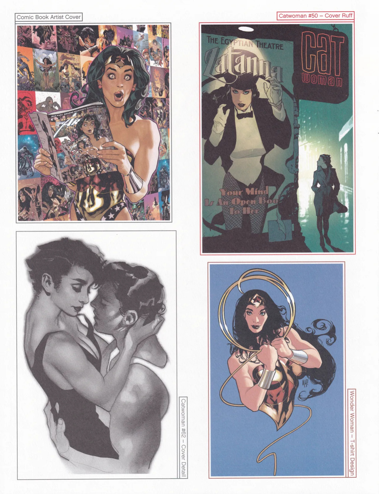 Adam Hughes 2007 Sketchbook