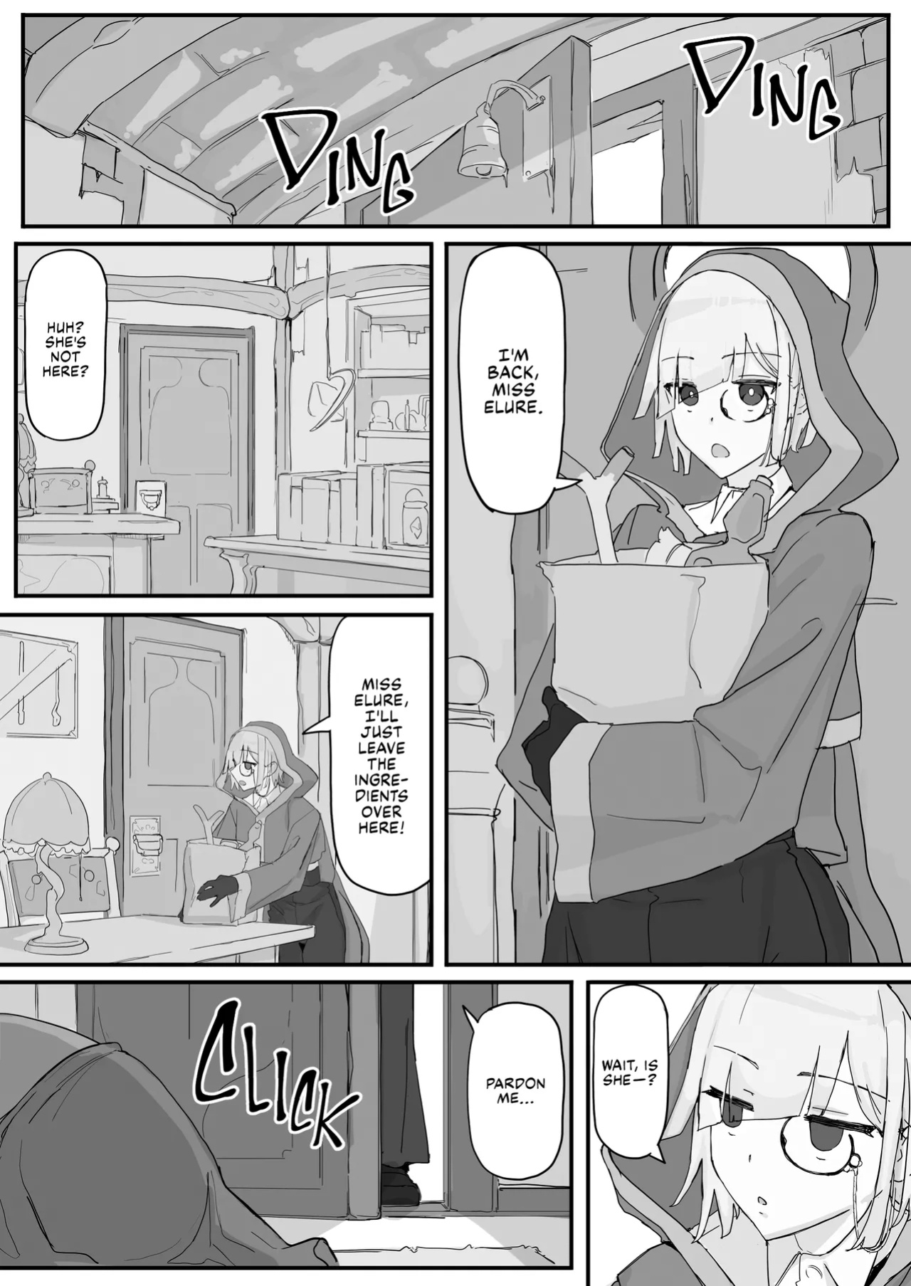 [Shirabe Shiki] Onaho ni Nareru Potion ① | Onahole Potion ① [Fap It Scans]