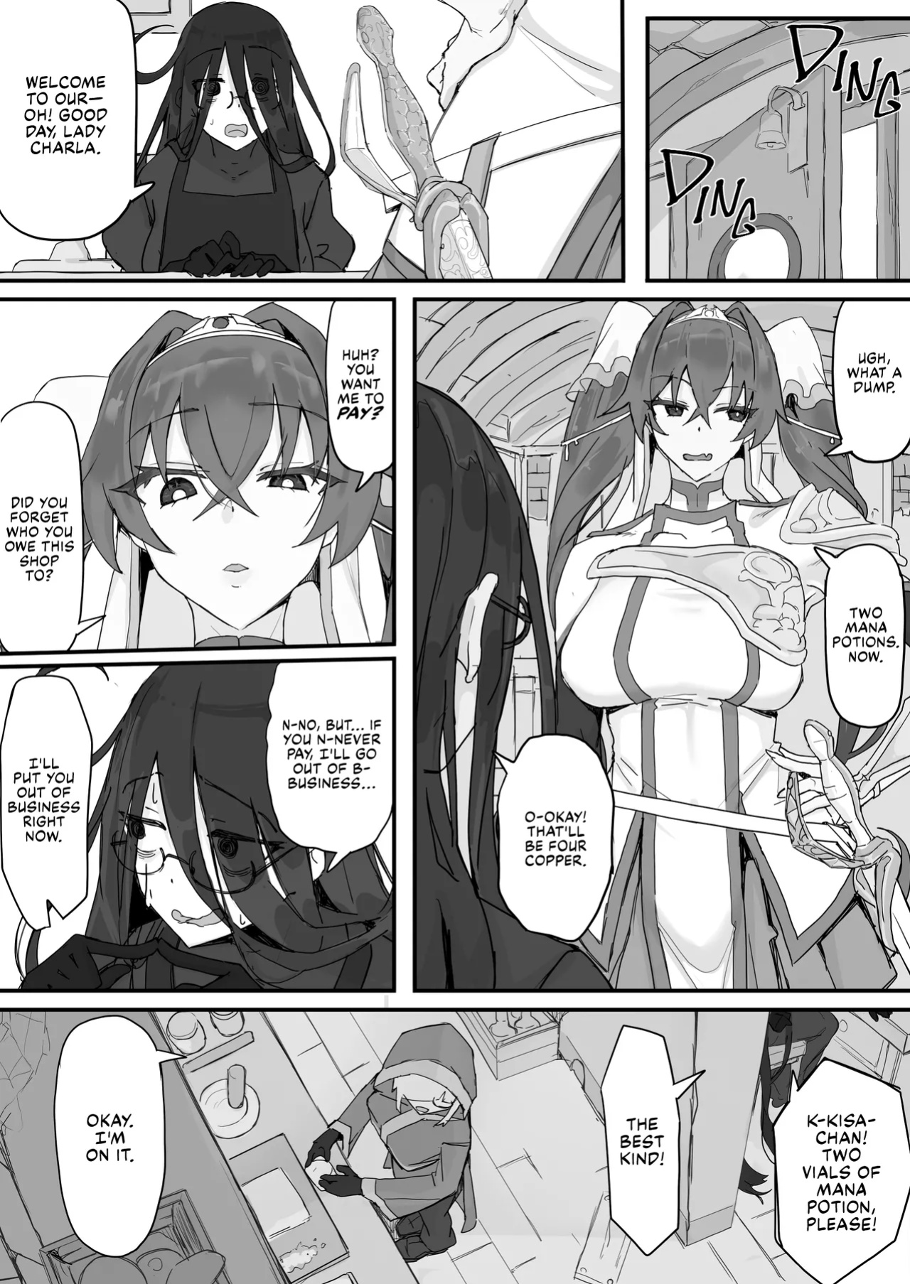 [Shirabe Shiki] Onaho ni Nareru Potion ① | Onahole Potion ① [Fap It Scans]