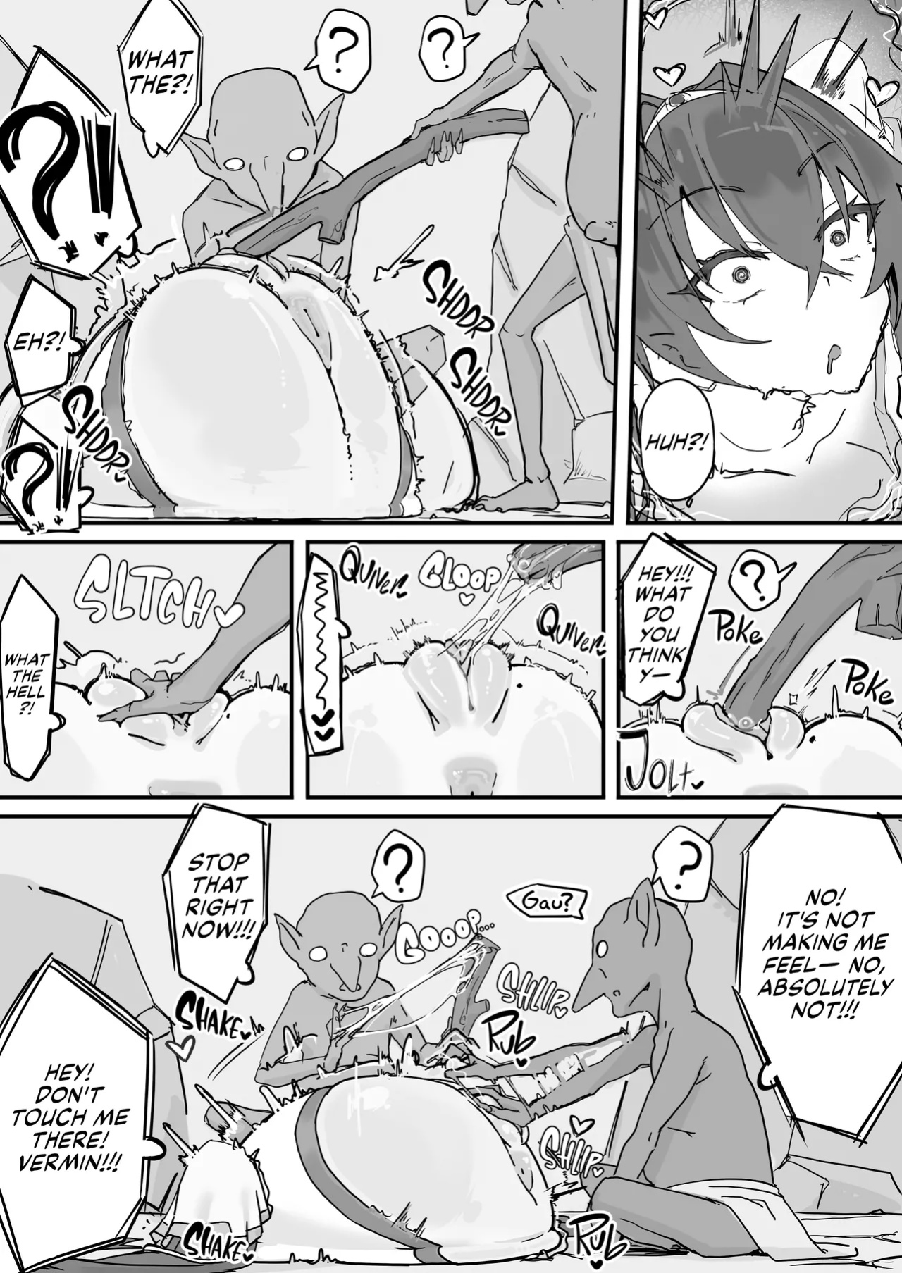 [Shirabe Shiki] Onaho ni Nareru Potion ① | Onahole Potion ① [Fap It Scans]