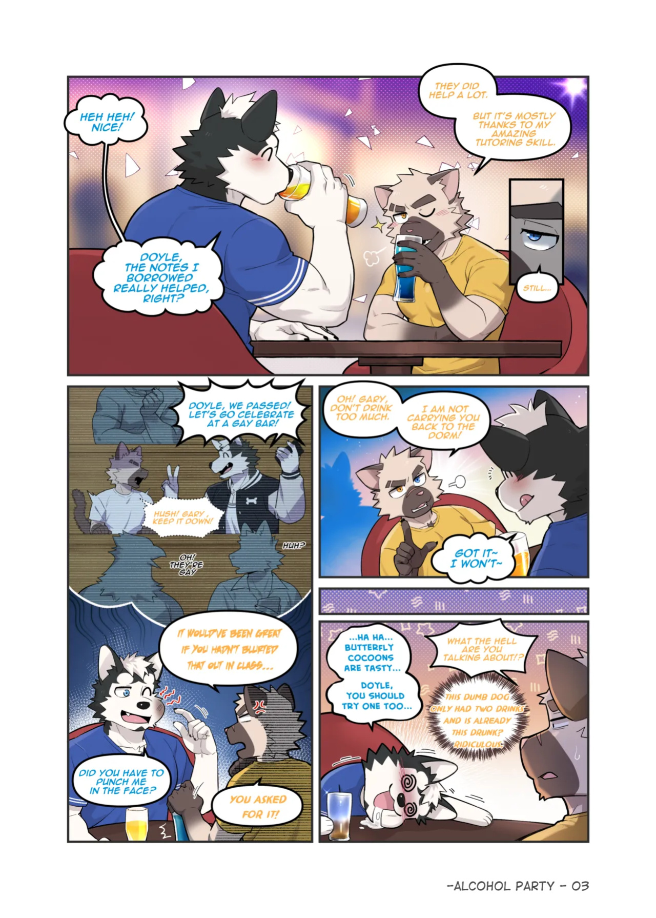 [Kumayaki (Luwei)] Alcohol Party (Uncensored)