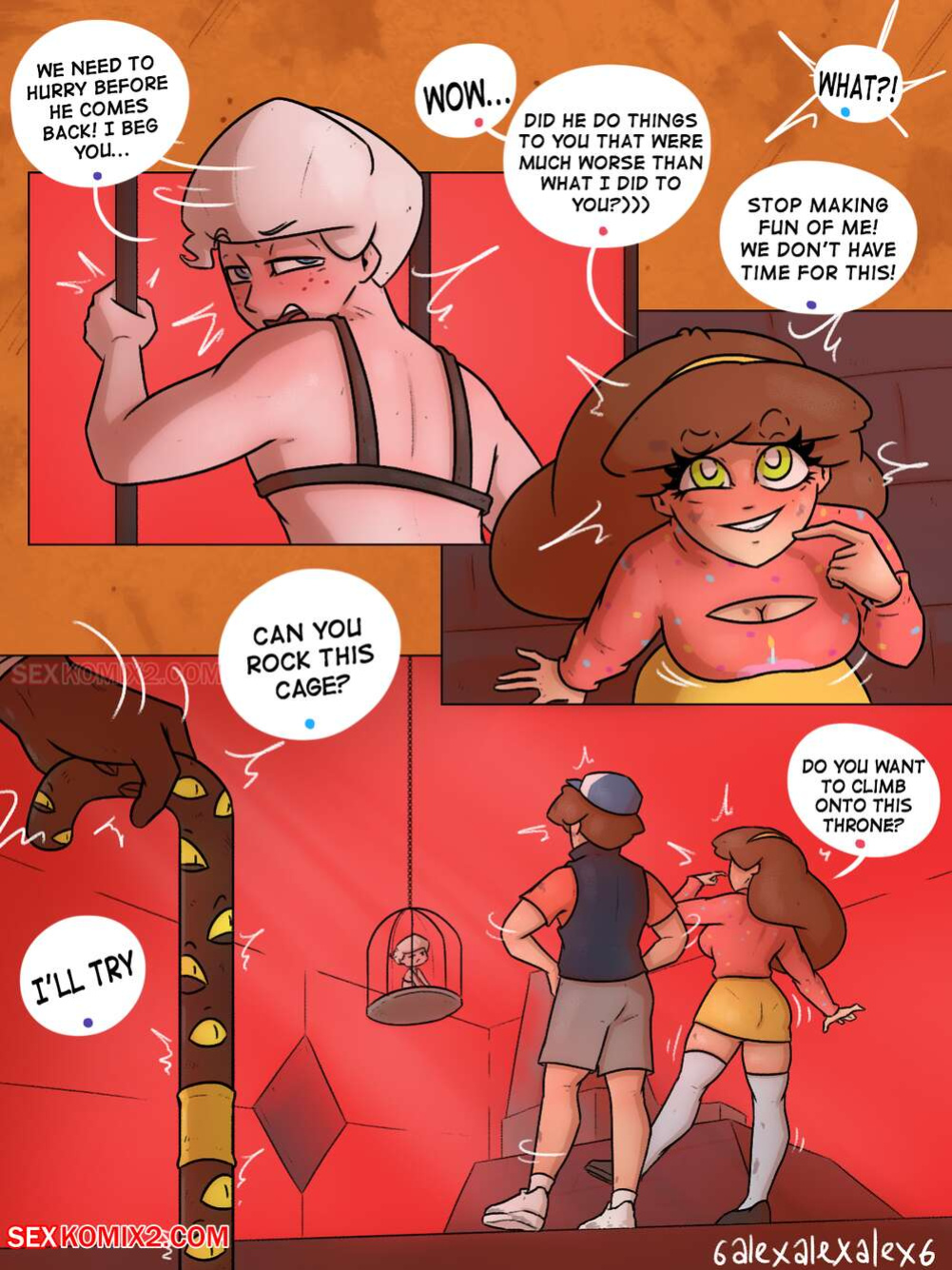 Gravity Falls. Weirdmageddon. 6alexalexalex6. sexkomix2.com