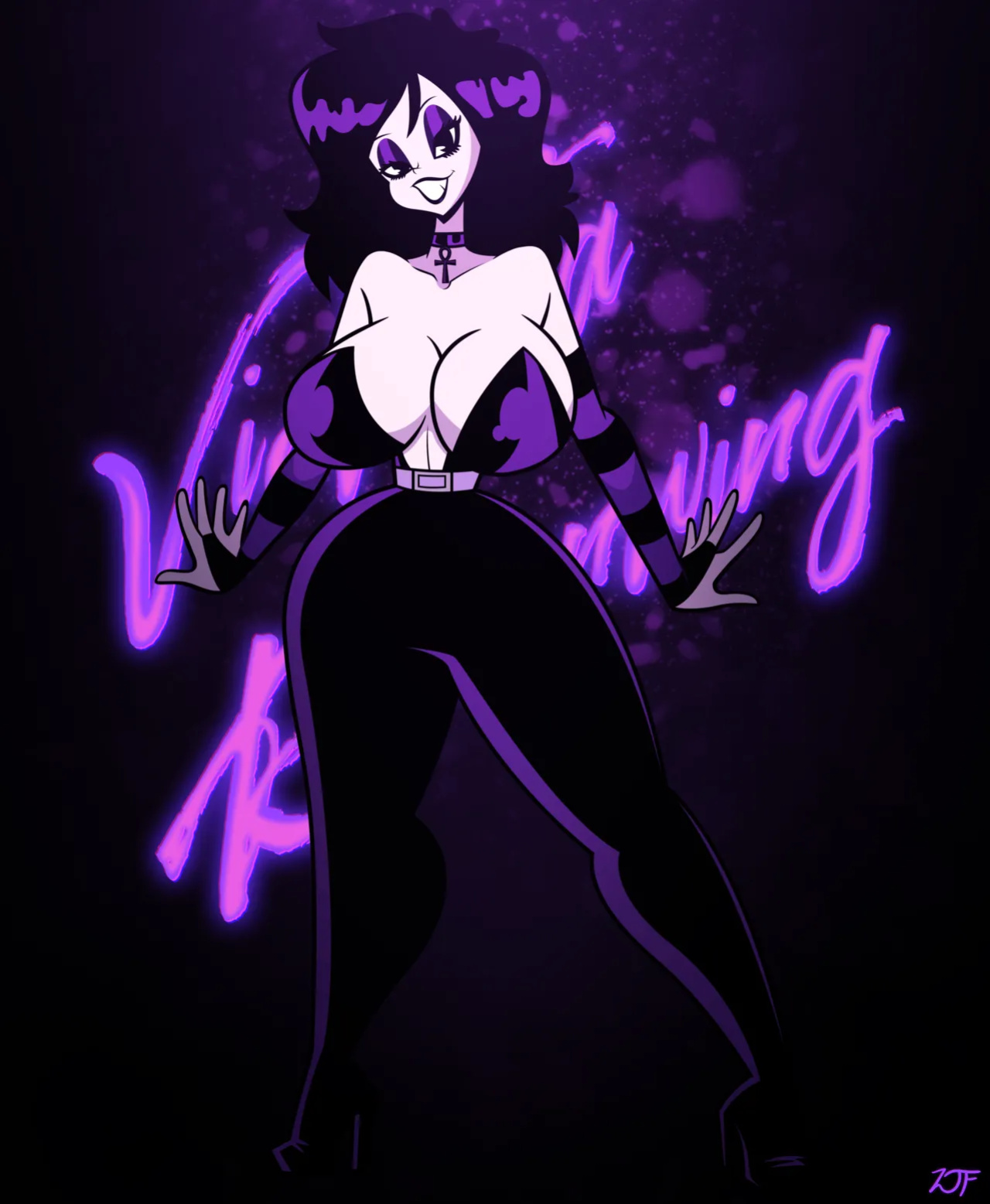 [RustySh4ckl3ford] Violetta Ravenwing (OC)