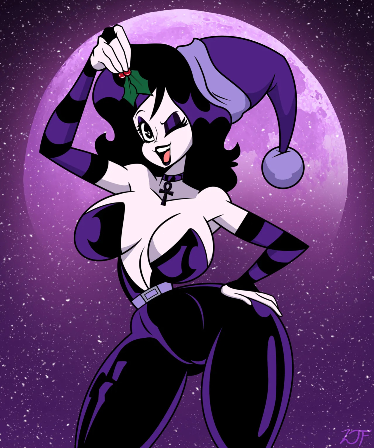 [RustySh4ckl3ford] Violetta Ravenwing (OC)