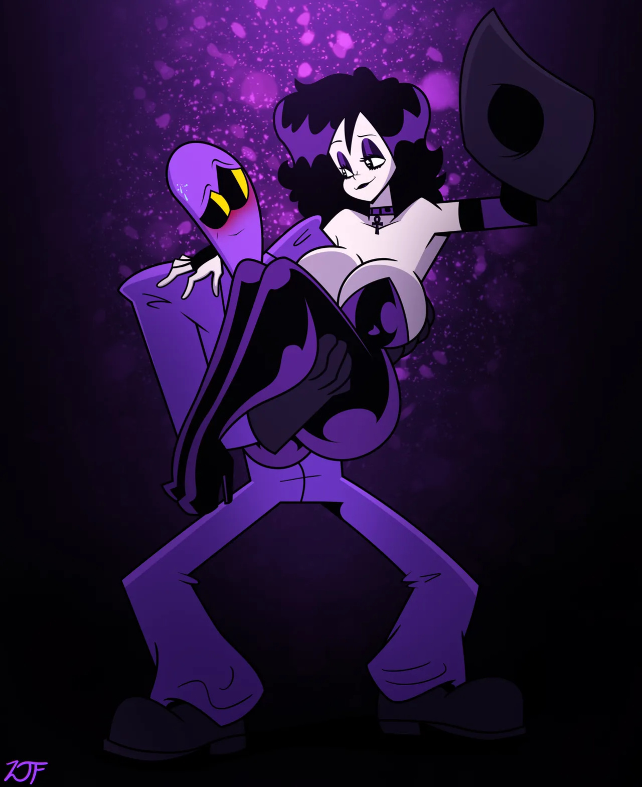 [RustySh4ckl3ford] Violetta Ravenwing (OC)