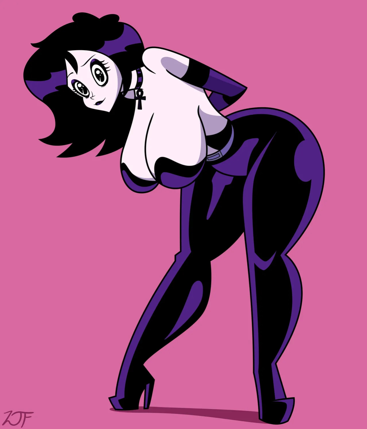 [RustySh4ckl3ford] Violetta Ravenwing (OC)