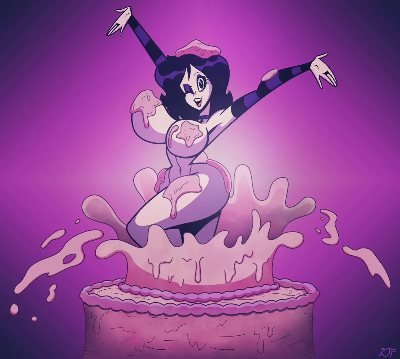[RustySh4ckl3ford] Violetta Ravenwing (OC)