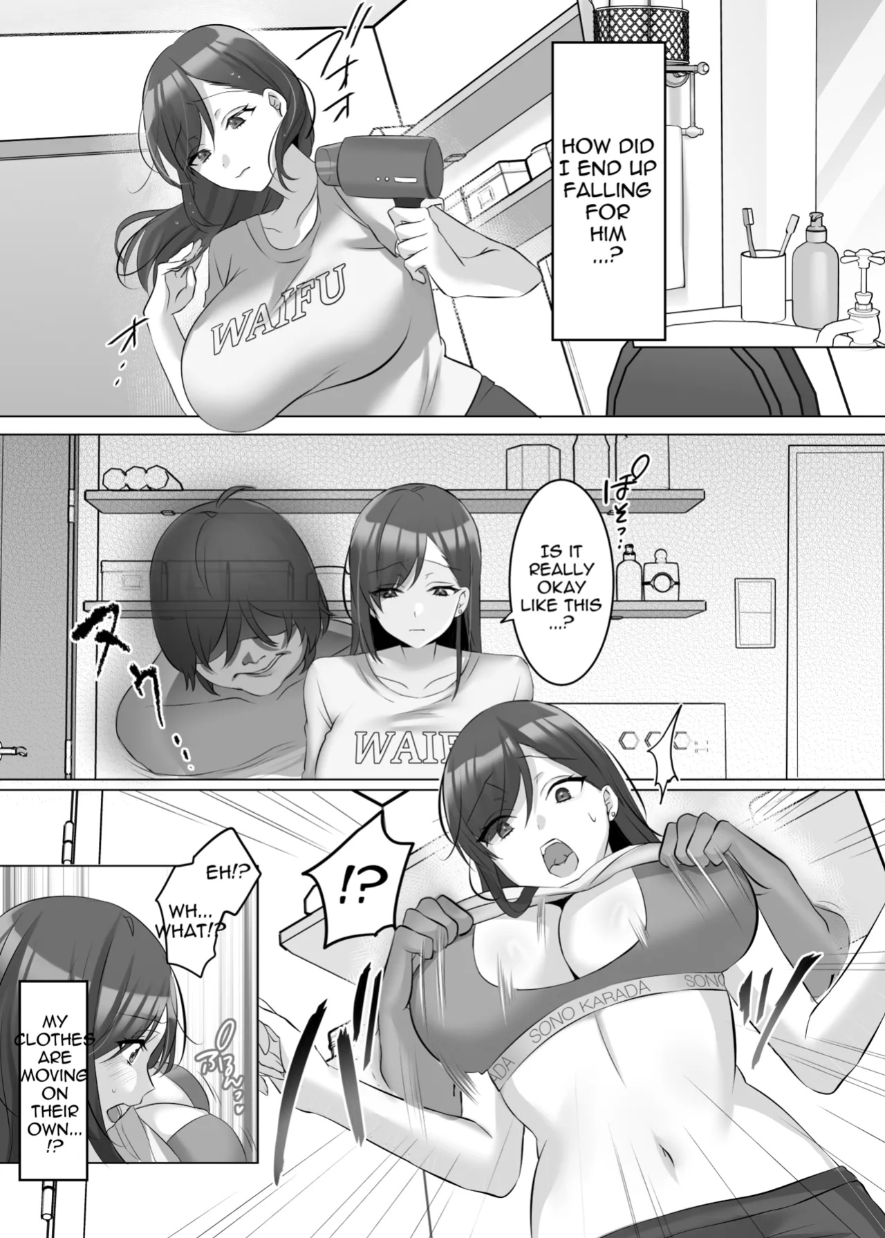[Comichi Pota] Hyoui de Gravure Idol o Ore no Mono ni Someageru Hanashi | Gravure Idol Possession