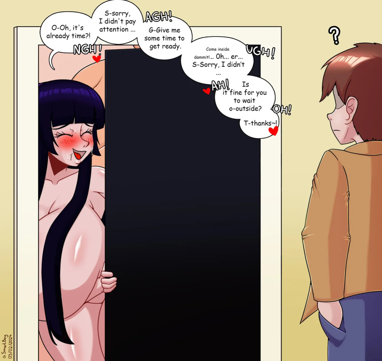 [ASmartBoy] Cosplay Girl - Valentine's Day NTR with a fat nerd