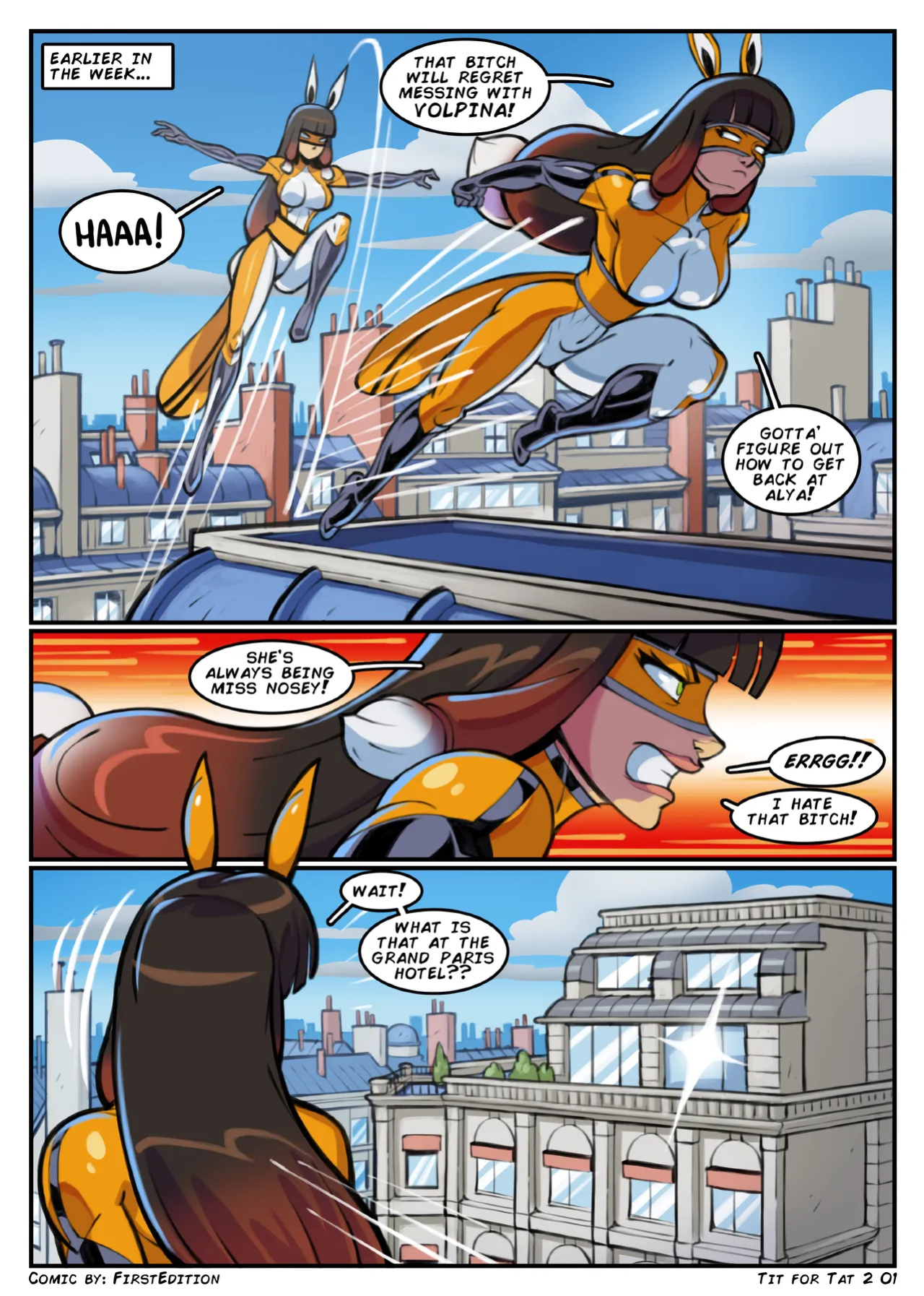 [FirstEd] Rena Rouge: Tit for Tat (Miraculous Ladybug)