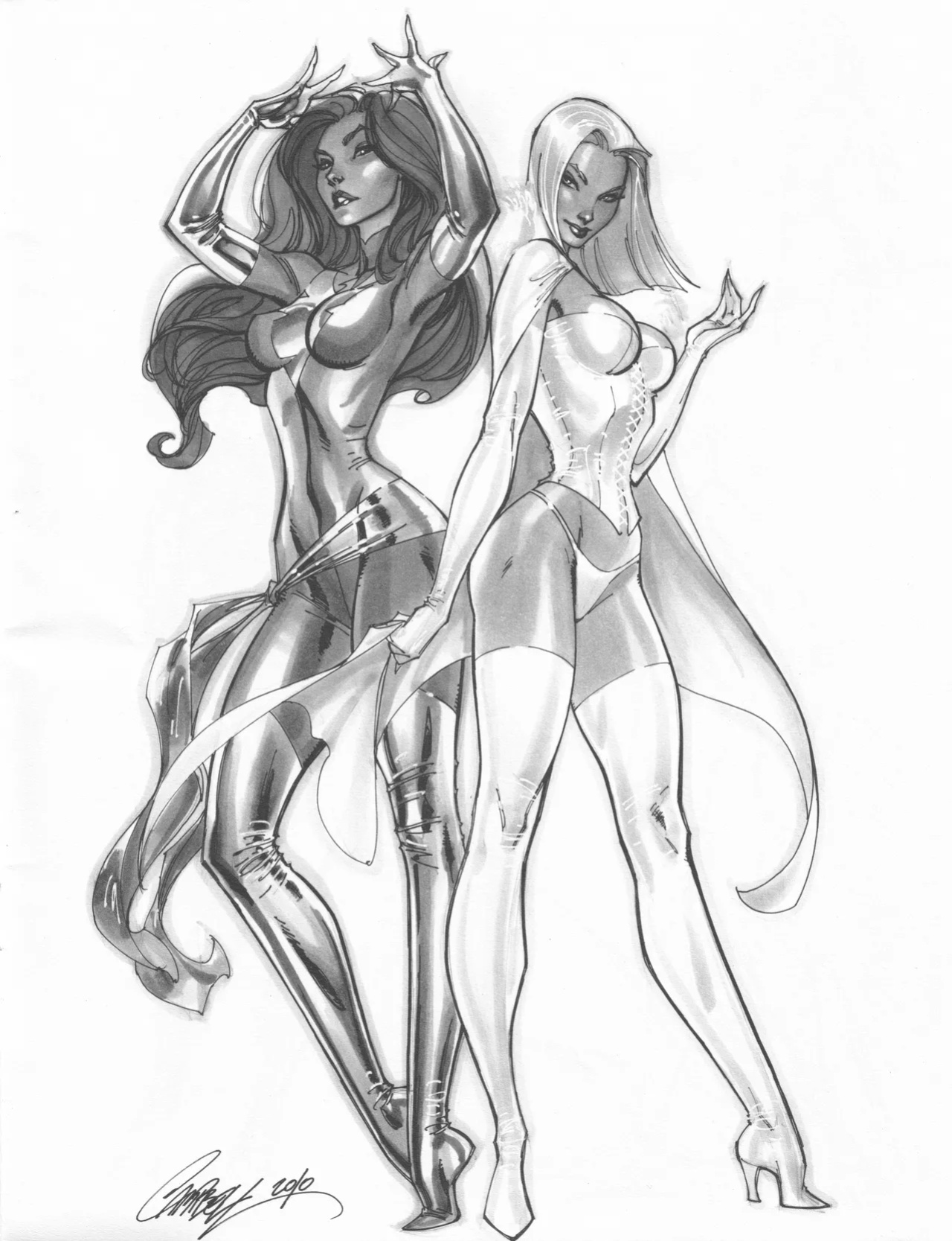 [J. Scott Campbell] More Gray Area Sketchbook