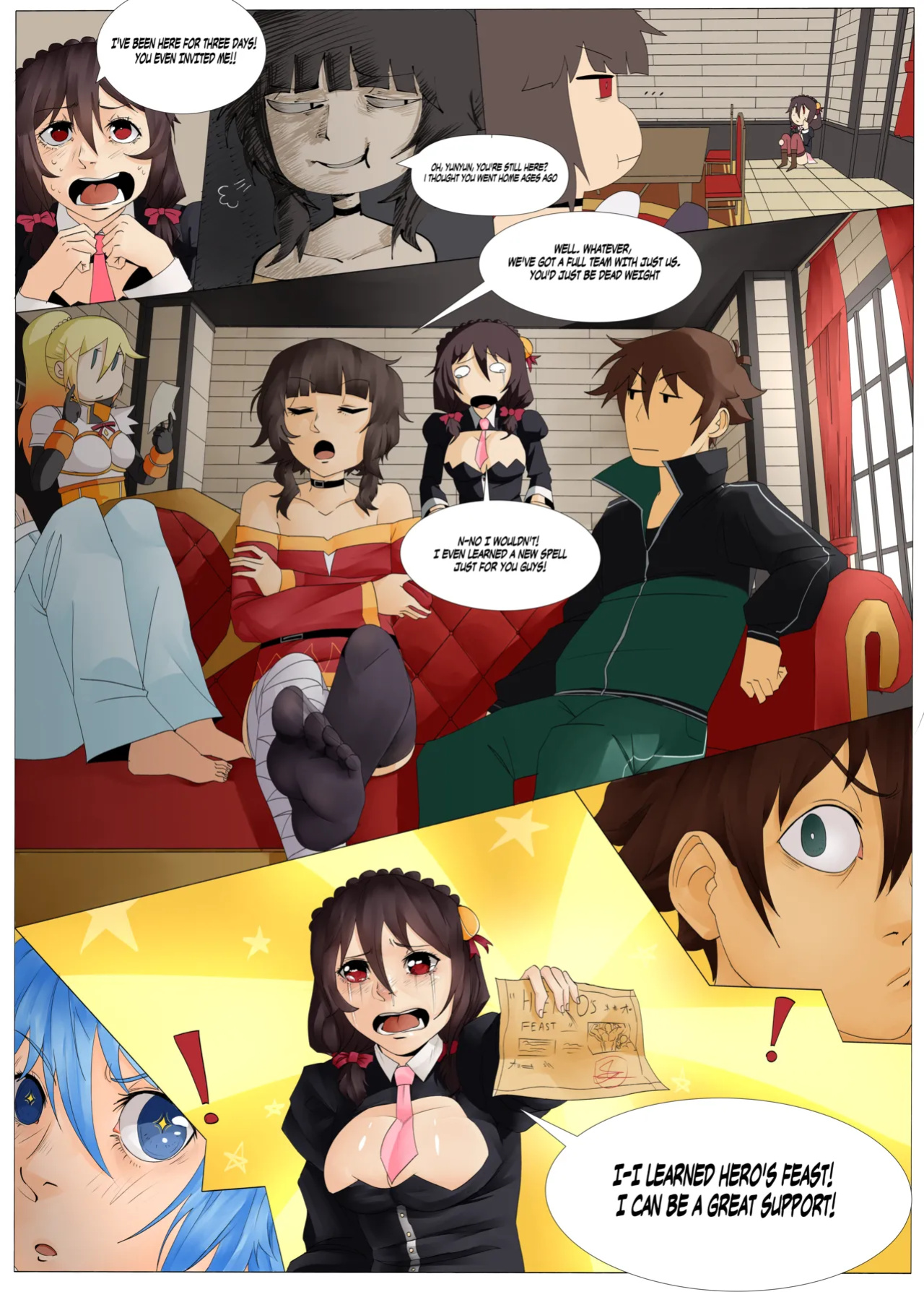 pivk00 - Konosuba WG - Heroines’ Feast [ English / Complete ]