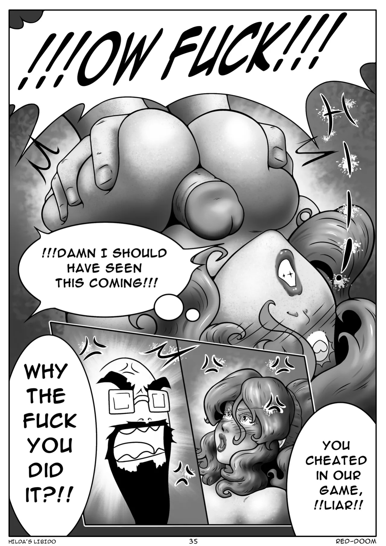 [Red-Doom] Hilda's Libido Ch. 1-3 (Pokemon)
