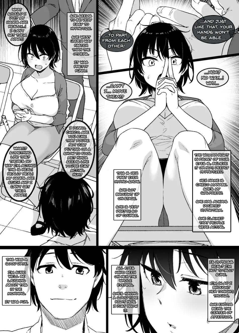 [Kusayarou] Saiminjutsu ni Kakariyasui Kanojo | The Girlfriend Who's Easy to Hypnotize [TiechoNortheal]