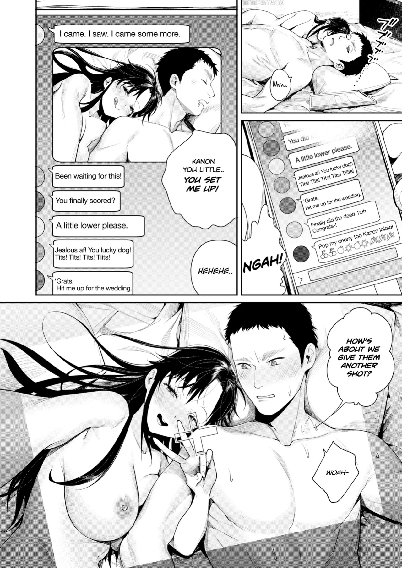 [Yakiniku Teikoku (MGMEE)] Koko Jidai ni Futta Manager ga Rebechi YouCha ni Natte ita Ken | When The Manager I Dumped in High School Got a Total Glow-Up [NanchuukottaTL]