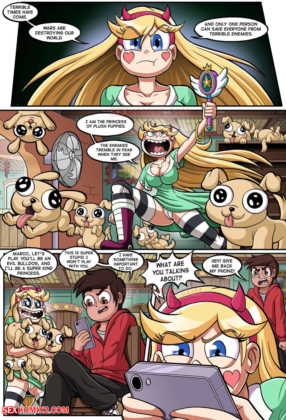 [SexKomix] Star and Wonderful Sex (Star VS. The Forces of Evil)