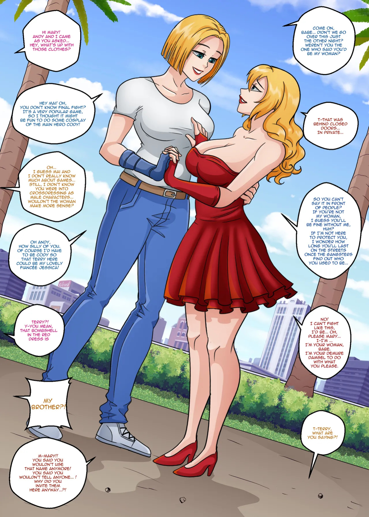 [Omitv] Fatal Fury/Ranma Rule 63