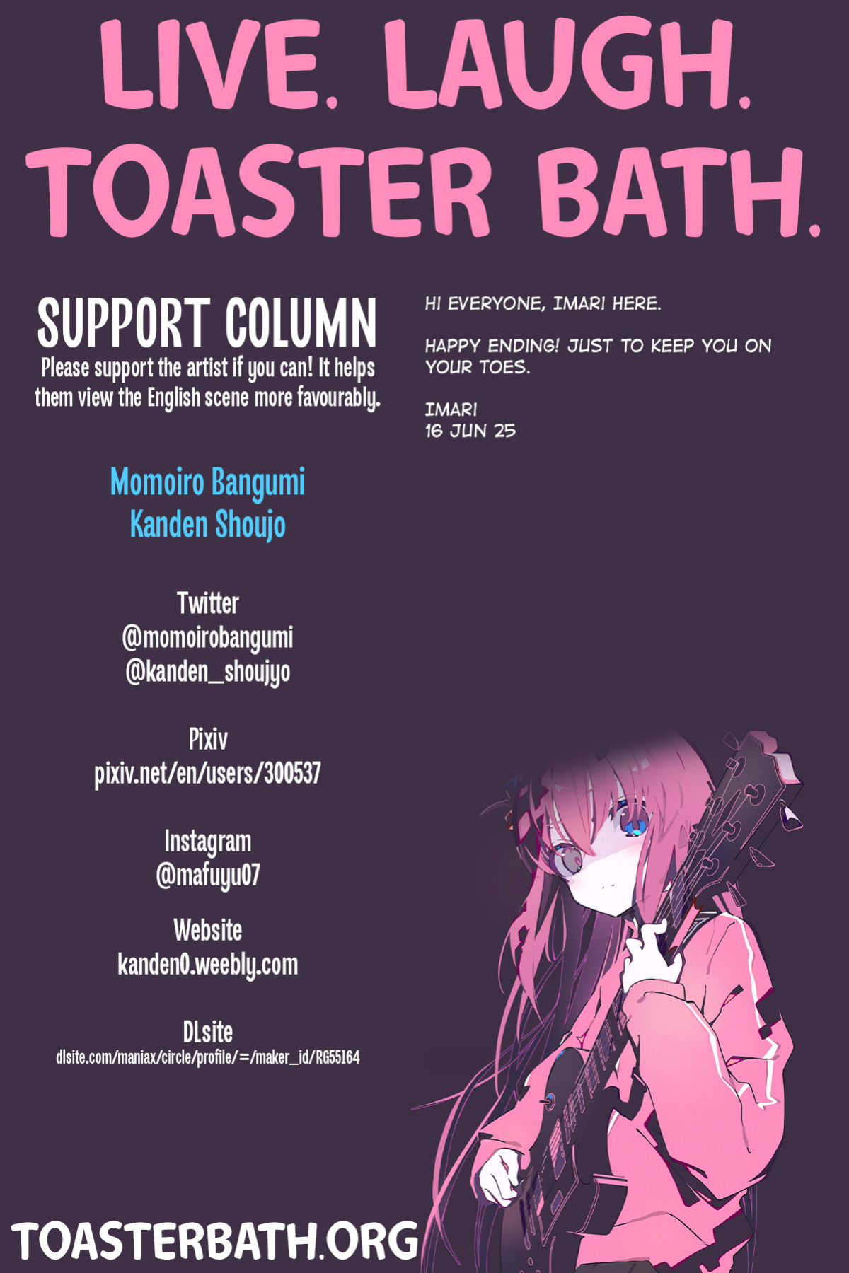 [Momoiro Bangumi] I Still Love You Though (ENG) =TB=