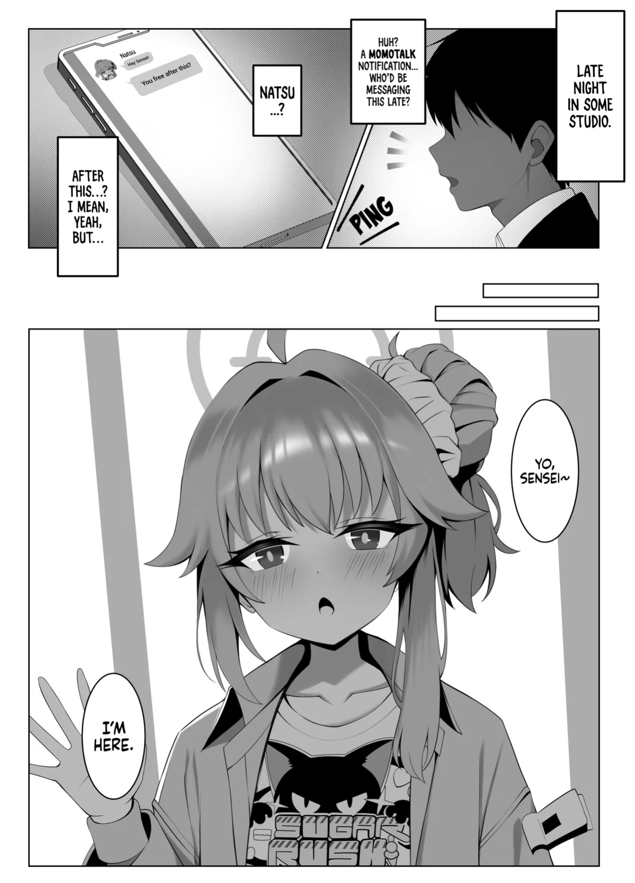 [Tareme Shijou Shugi (Kamanbeer)] sweet nuts (Blue Archive) [Castle TL]