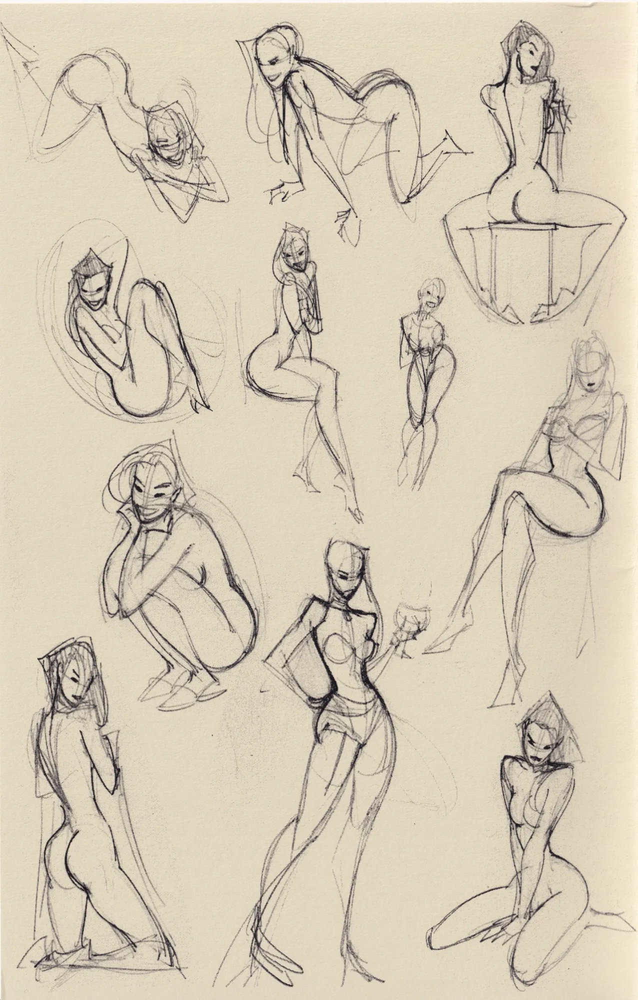 [J. Scott Campbell] 2007 Sketchbook