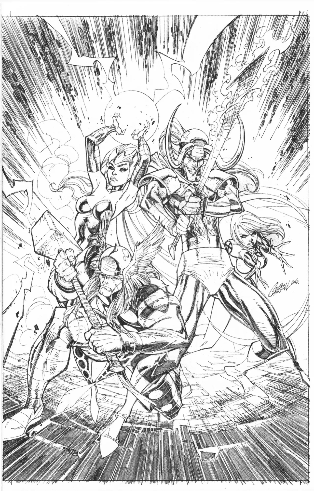 [J. Scott Campbell] 2007 Sketchbook