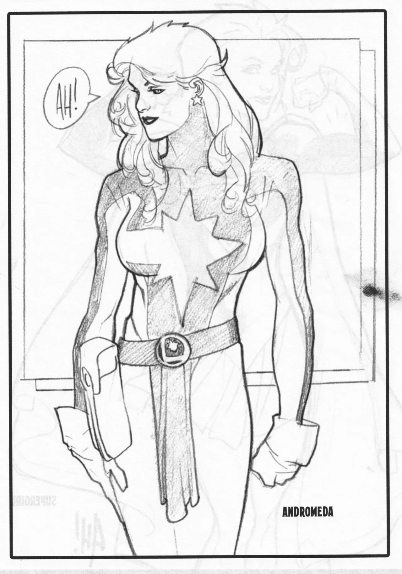 [Adam Hughes] Legion Sketches