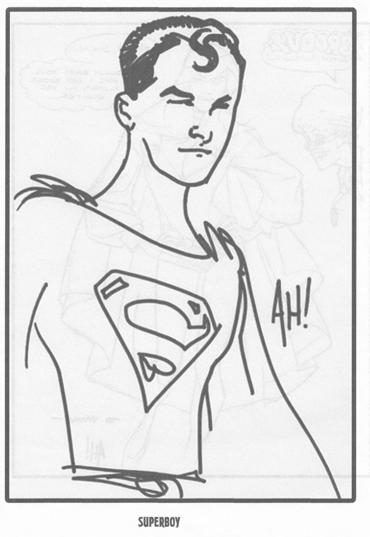 [Adam Hughes] Legion Sketches