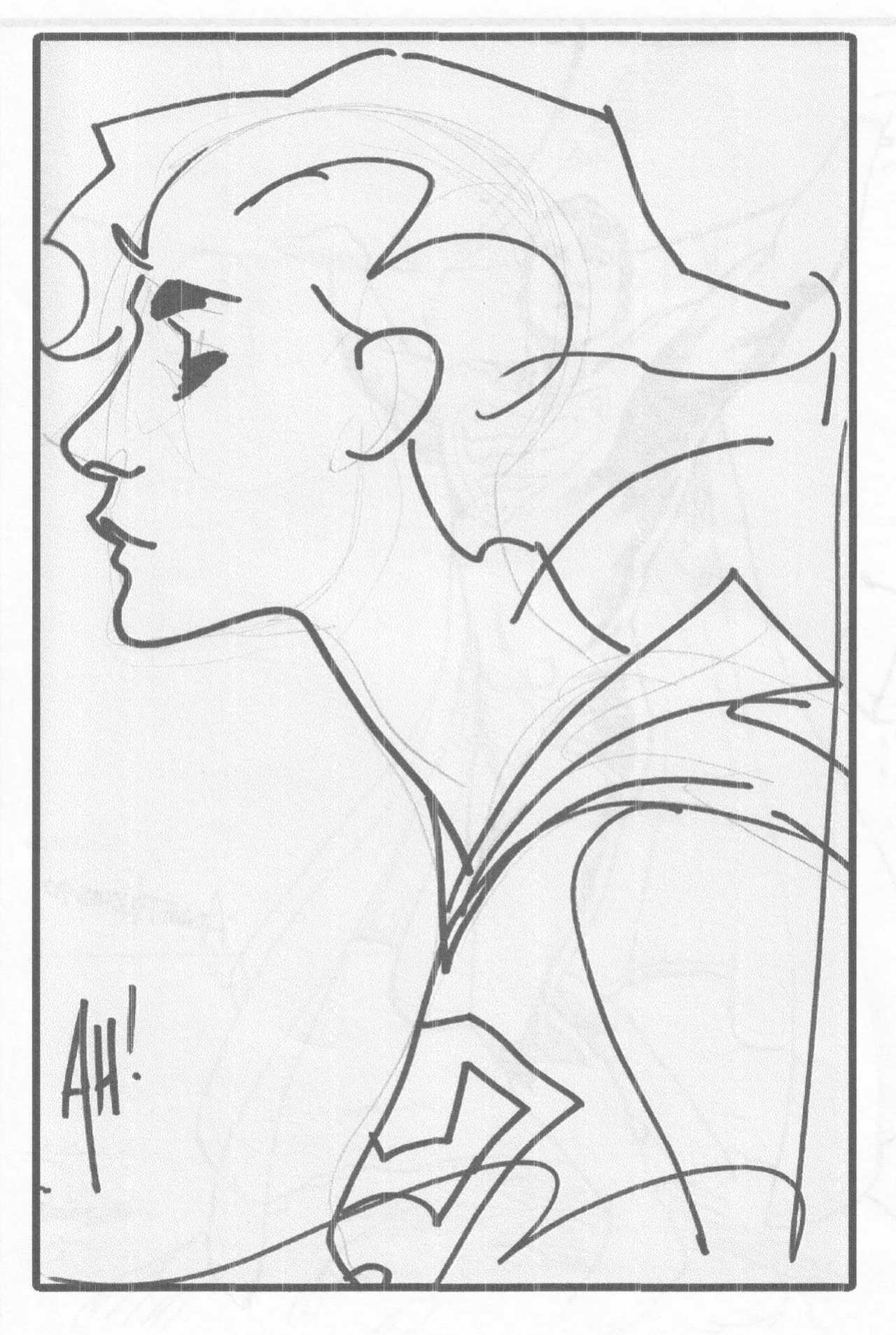 [Adam Hughes] Legion Sketches