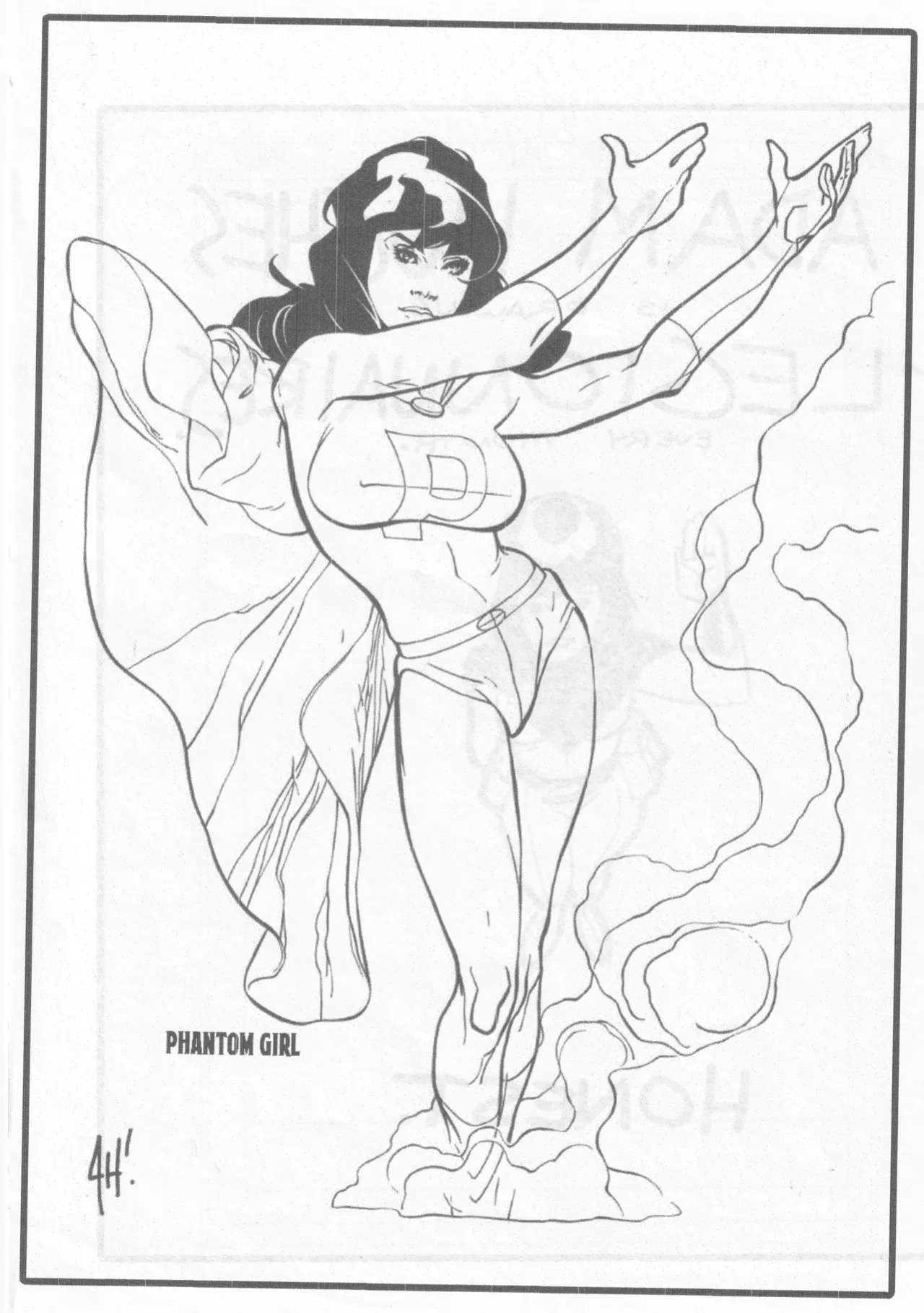 [Adam Hughes] Legion Sketches
